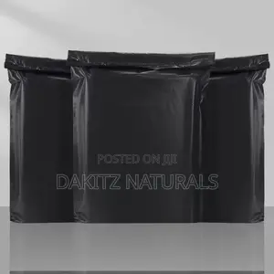 Mailer Bags Black 25x35cm Courier Mailing Bags 100pcs