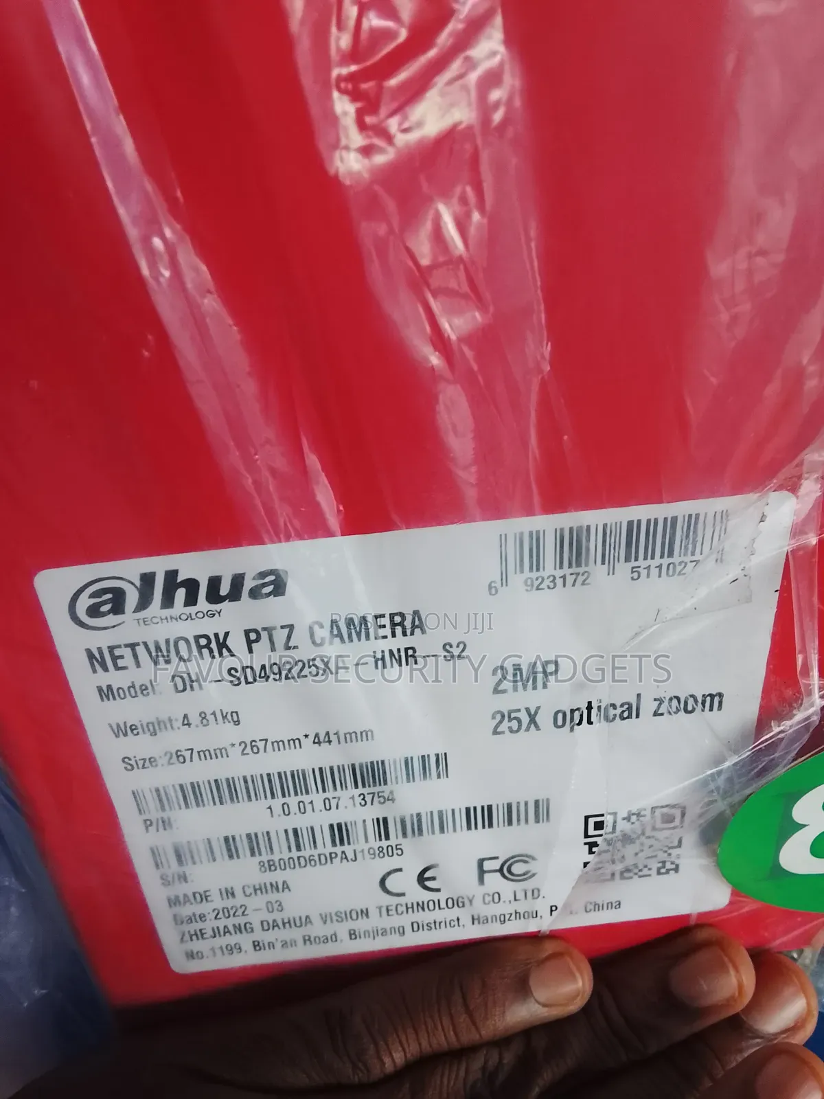 Dahua Ip Network PTZ Camera 2mp
