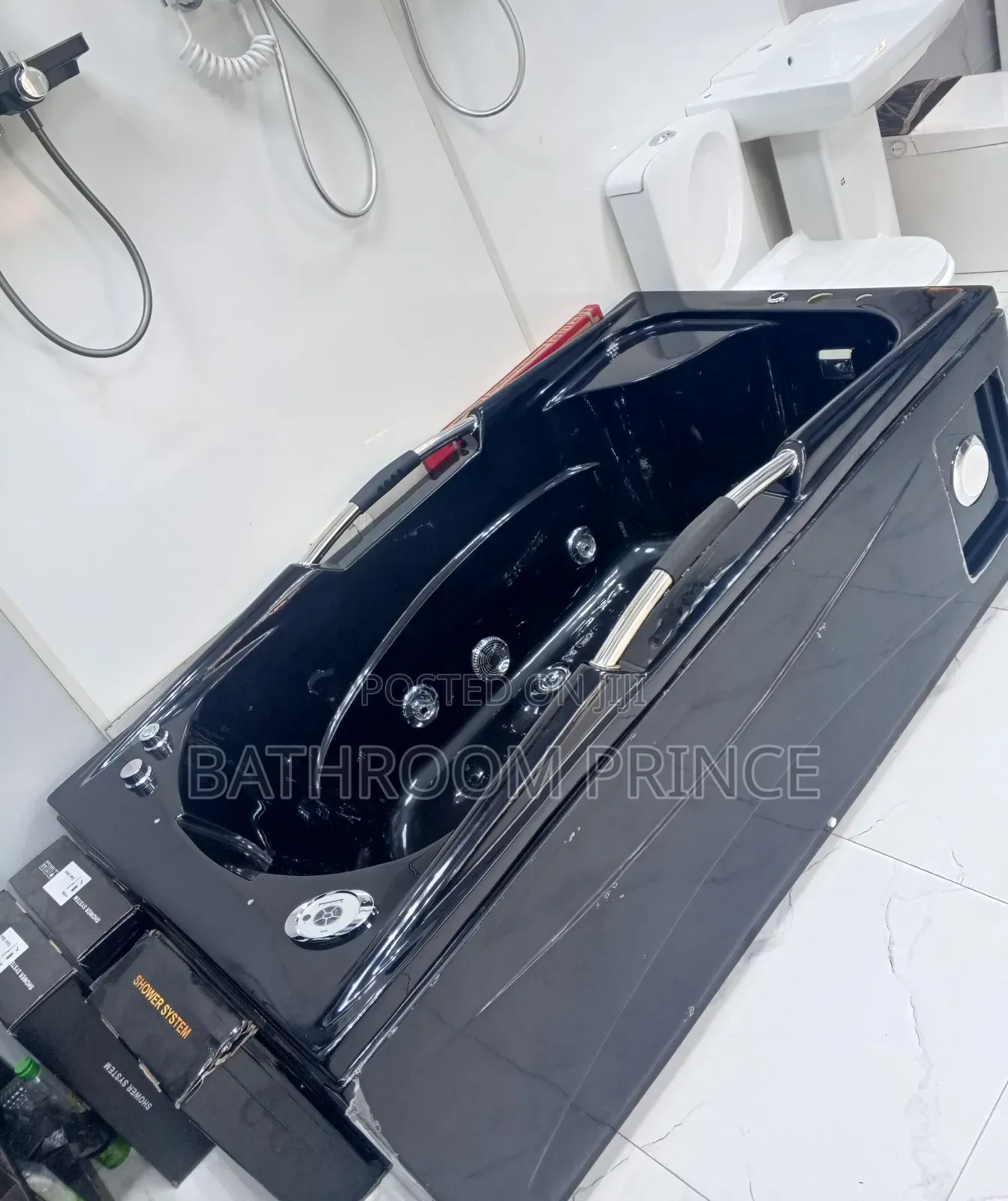 Black Single Jacuzzi