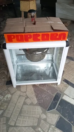 Locally Fabricated Thick Frame Gas Popcorn Machine