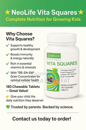 Vita Squares Chewable Multivitamin for Children