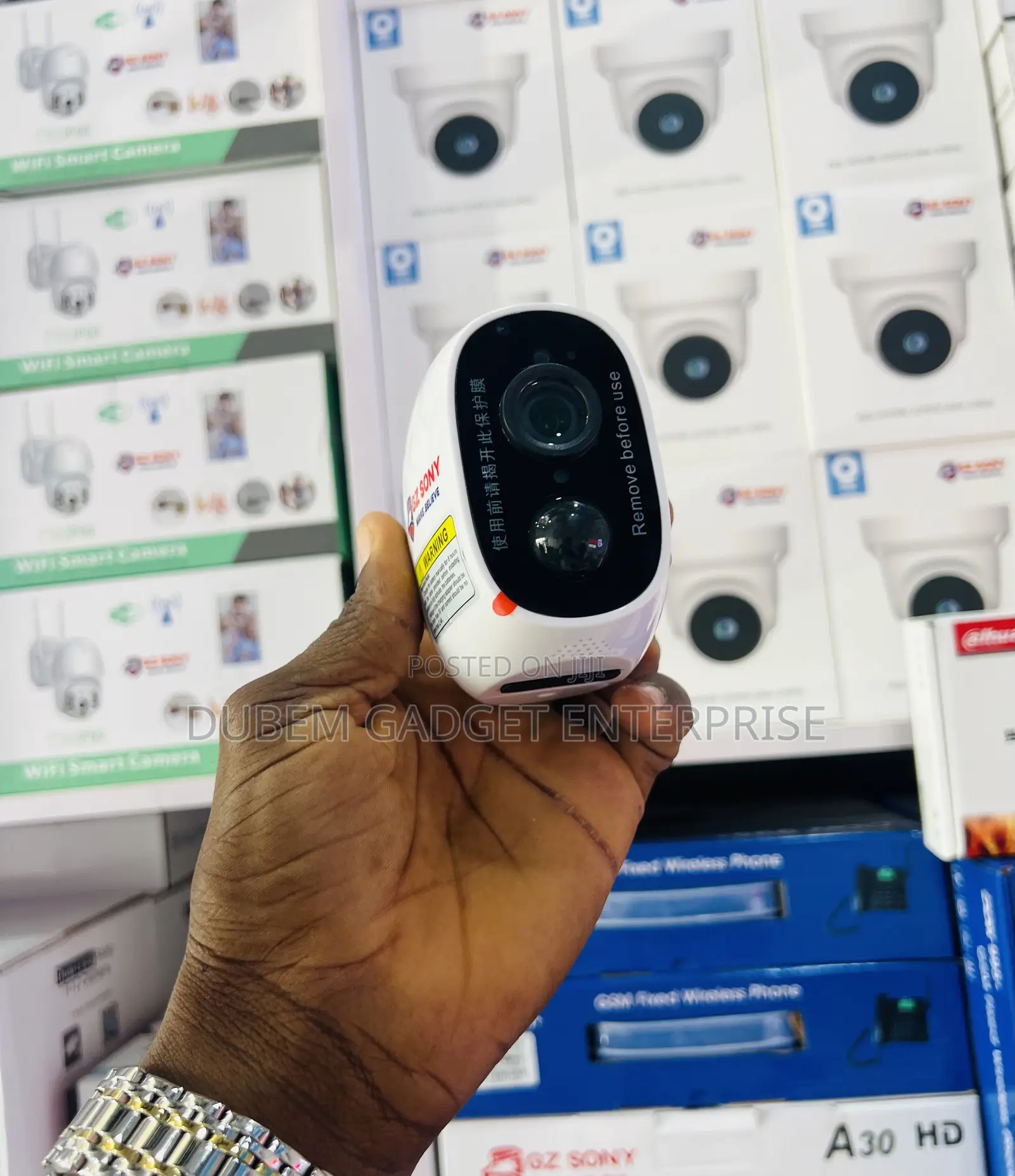Wi-Fi Wireless Batteries Ip Camera