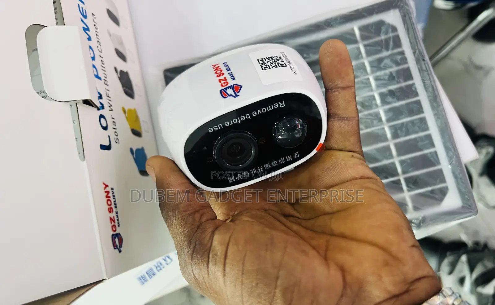 Solar Wi-Fi Bullet Camera 