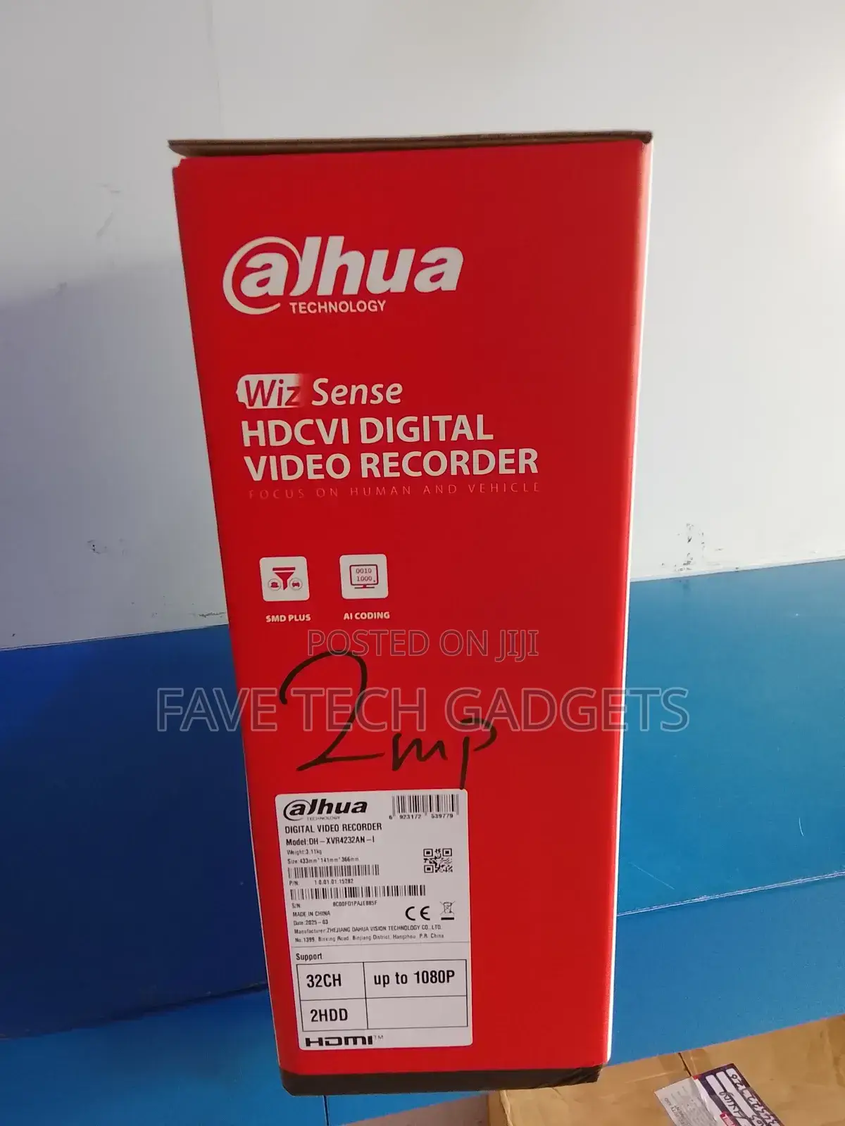 Dahua 32 Channel DVR Machine 2mp