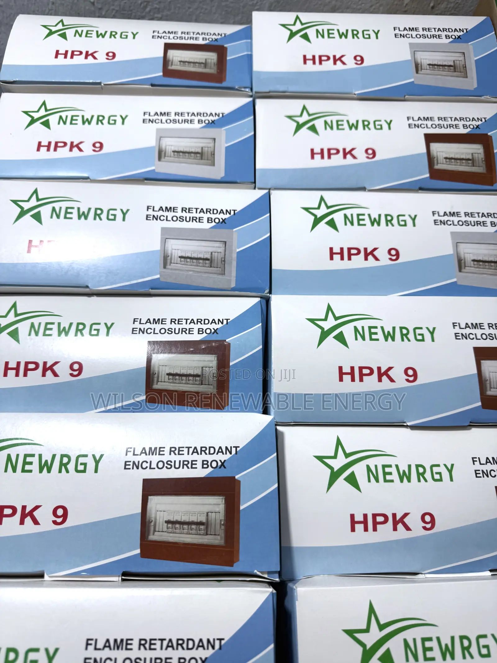 9 Way Flame Retardant Enclosure Box