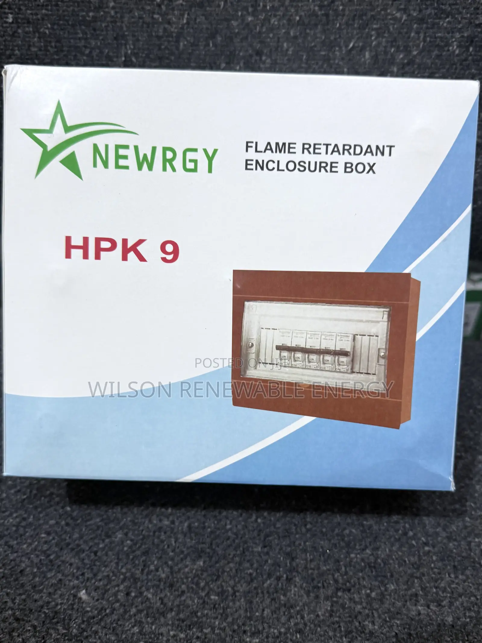 9 Way Flame Retardant Enclosure Box