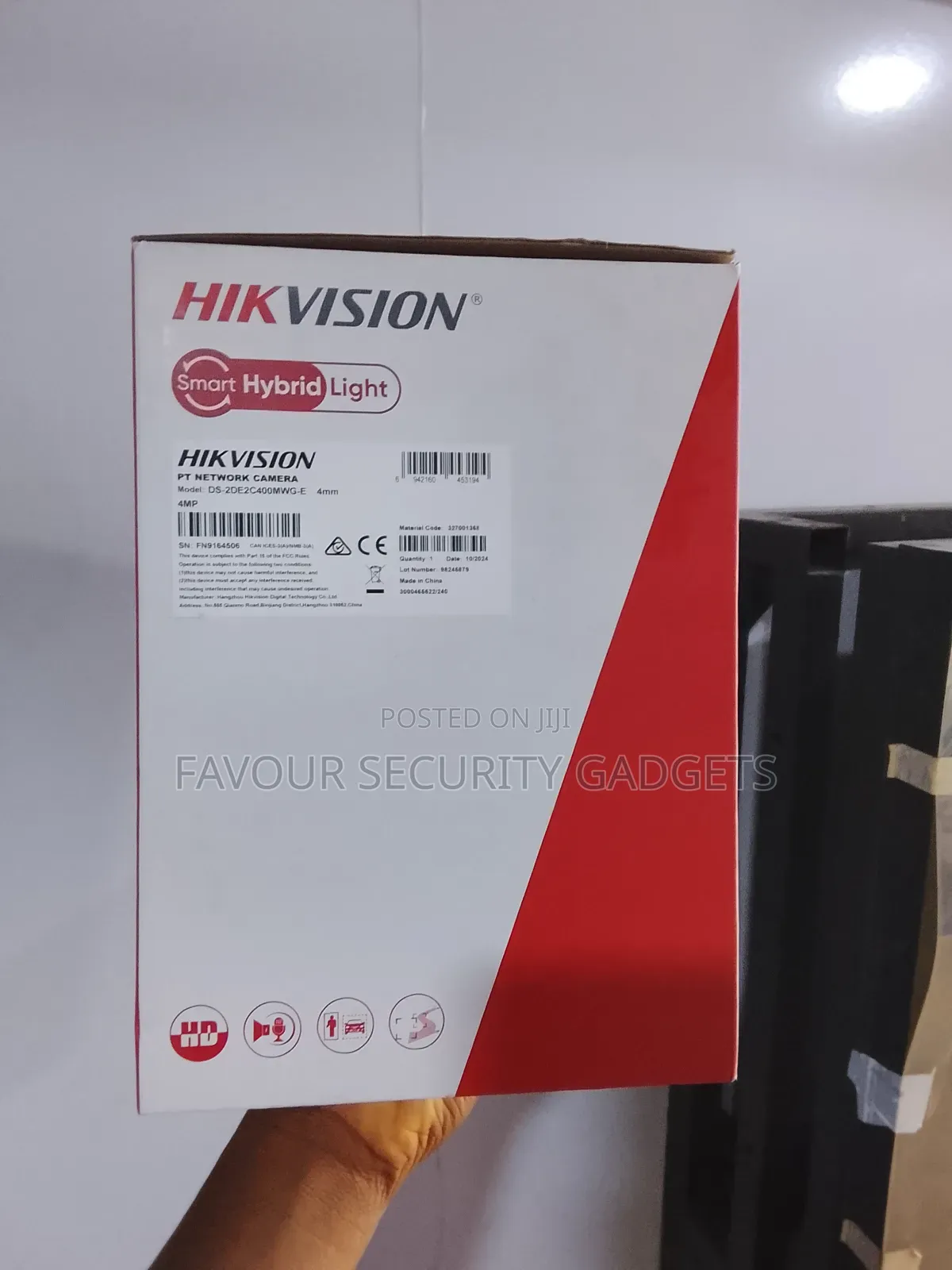 Hikvision PTZ Ip Camera 4mp