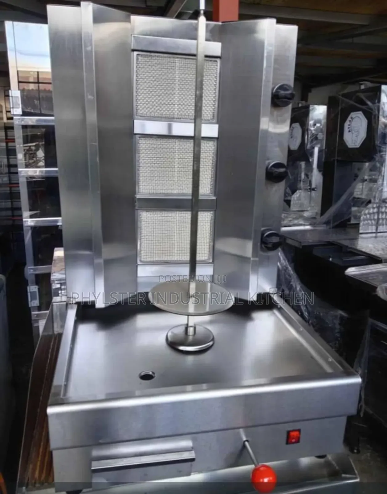3 Burner Shawarma Machine