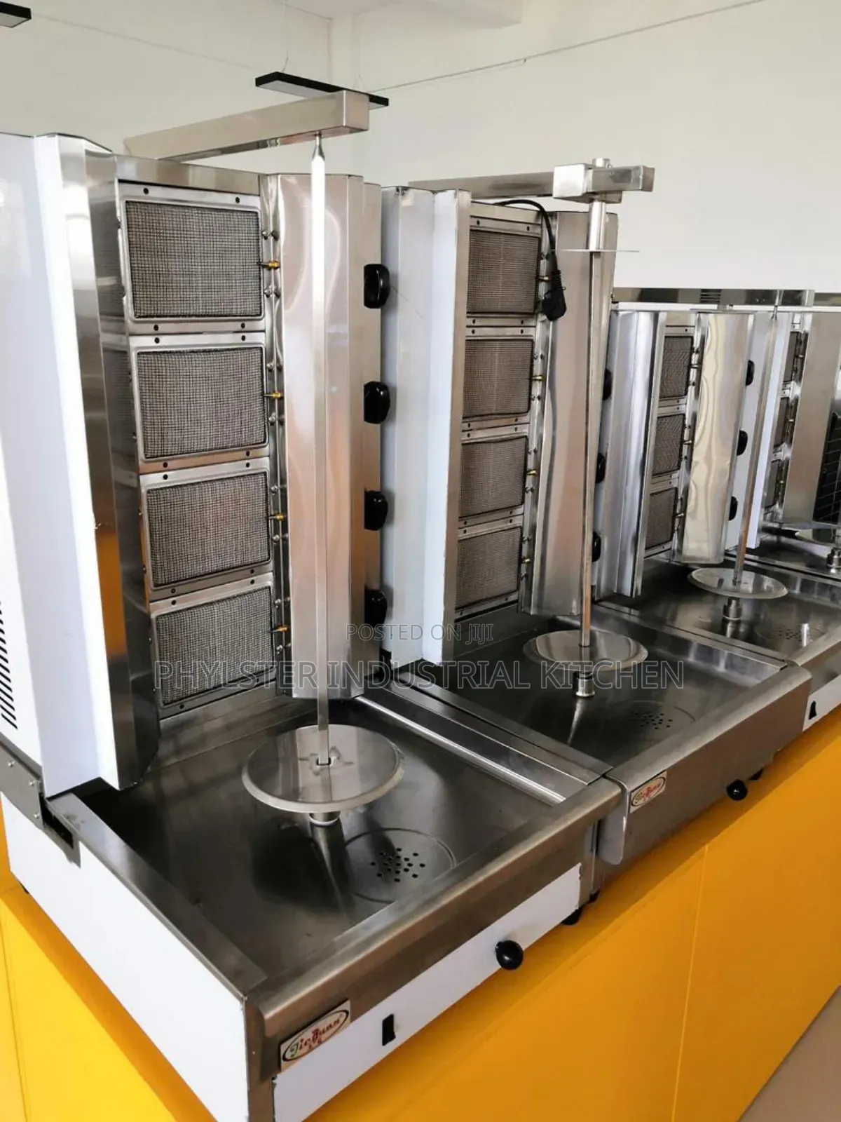 3 Burner Shawarma Machine