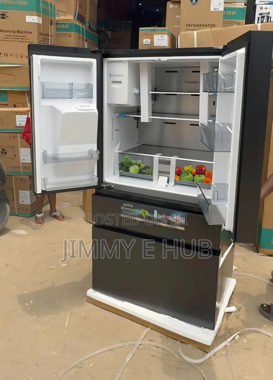 Hisense Side By Side 560l Refrigerator