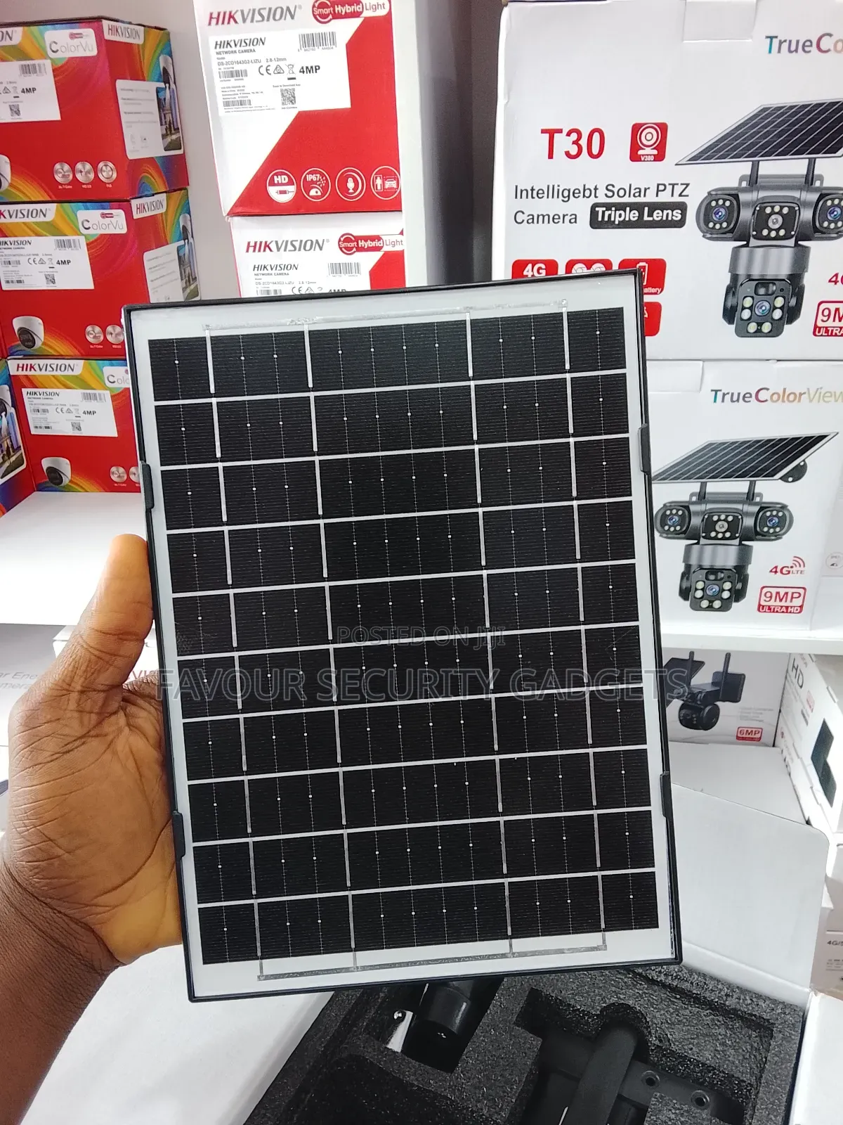 4g Dual Lens Solar Camera 6mp