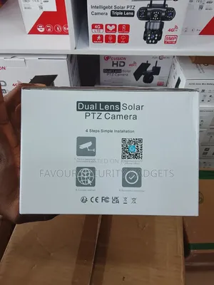 4g Dual Lens Solar Camera 6mp