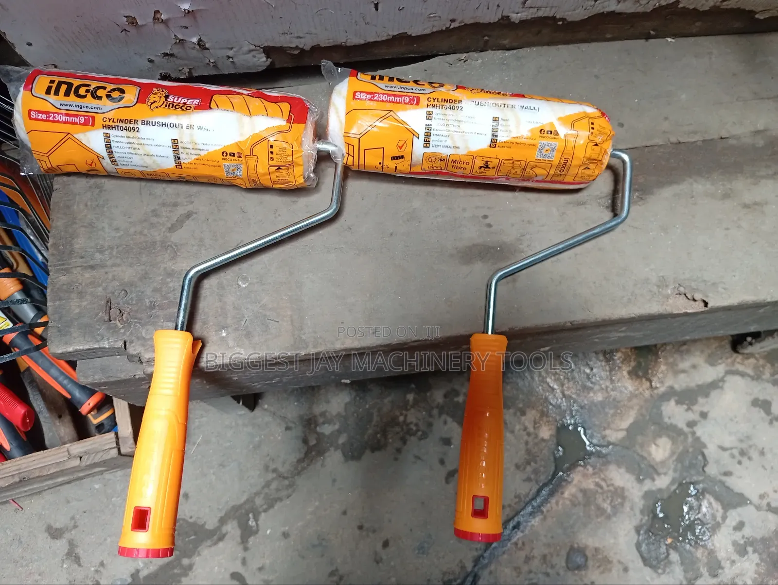 Removable Roller Brush 9"