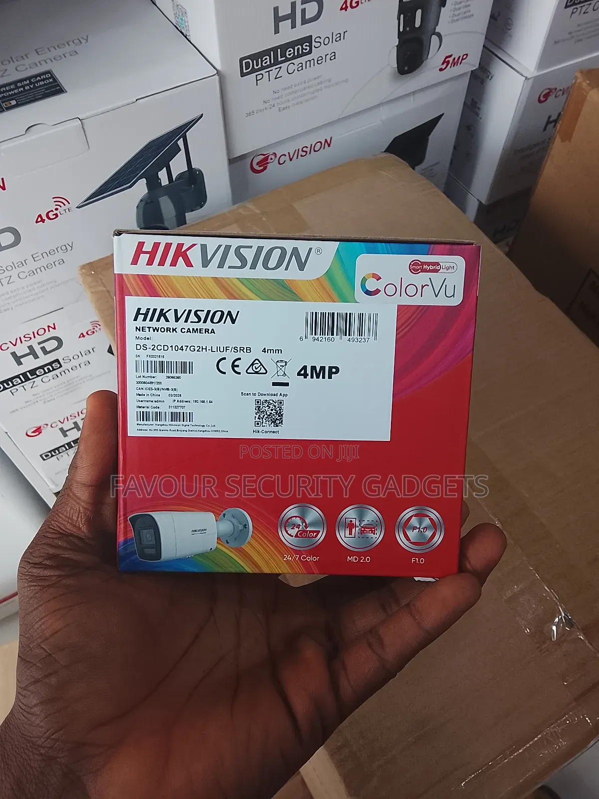 Hikvision 4mp Full Color Ip Outdoor Camera