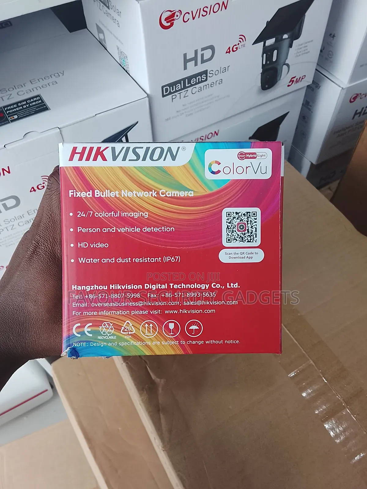 Hikvision 4mp Full Color Ip Outdoor Camera