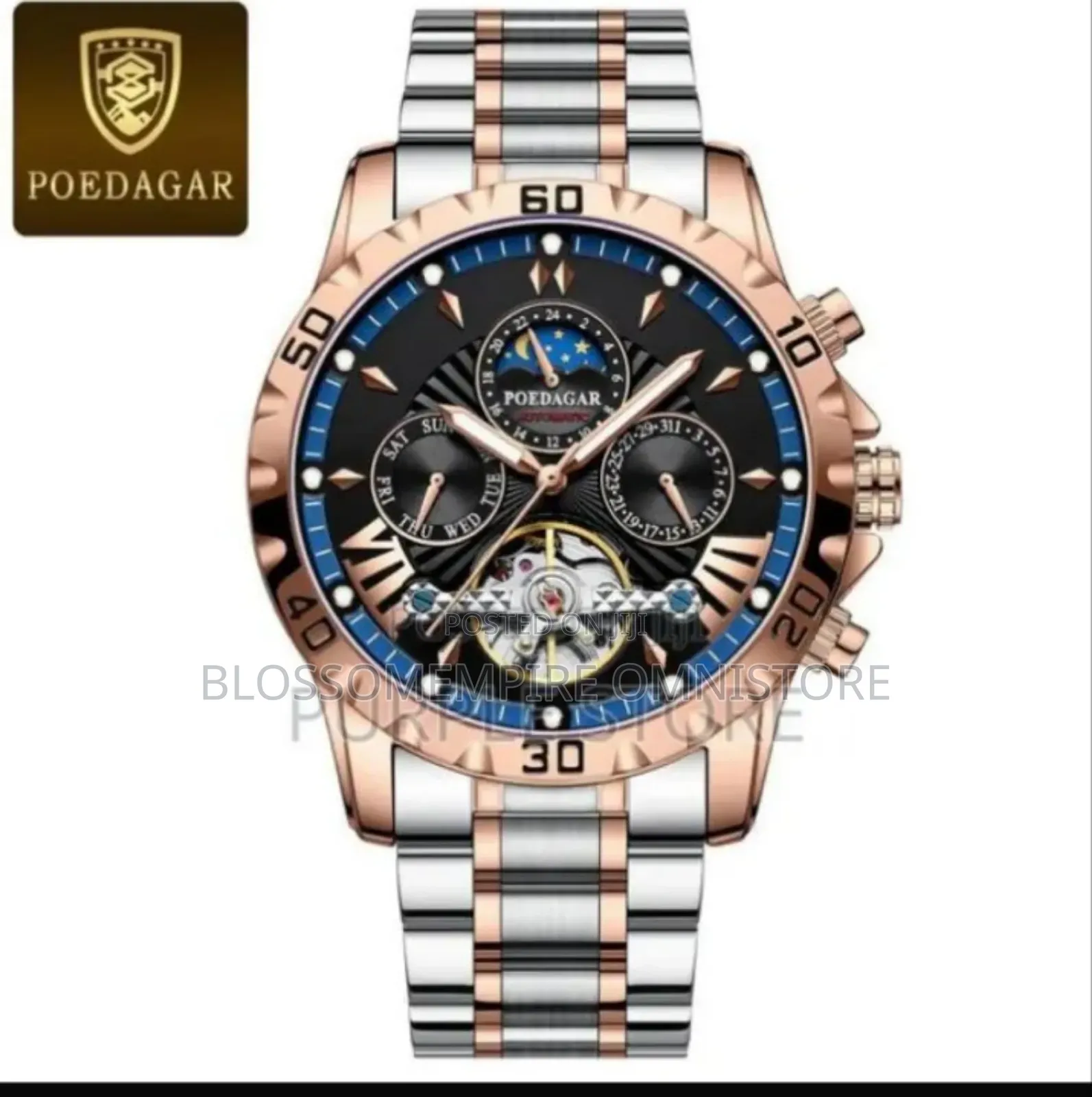 Poedagar Chronograph 1410 Automatic Engine