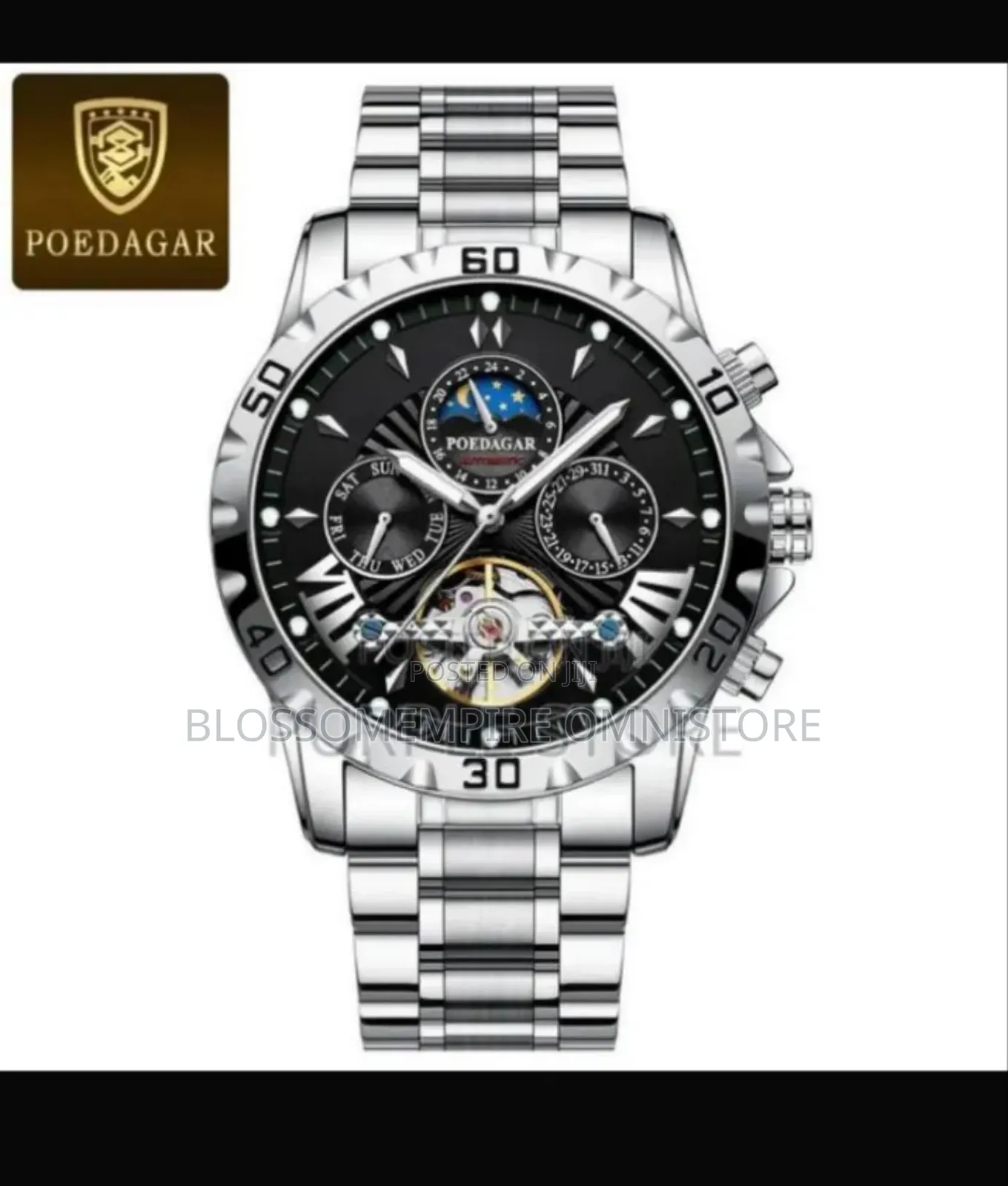 Poedagar Chronograph 1410 Automatic Engine