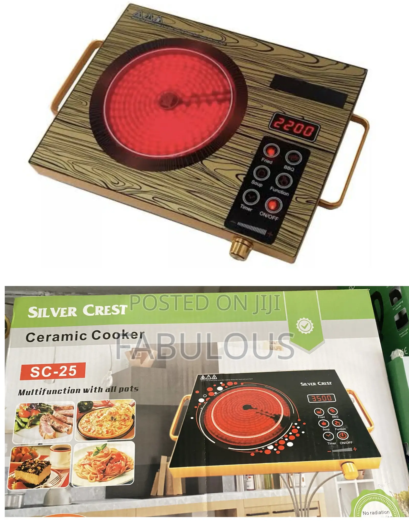 Silver Crest Ceramic Cooker