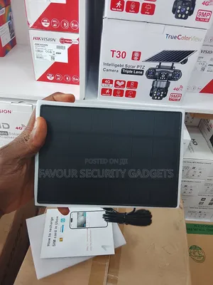 4g Ubox Solar Powered Battery Camera