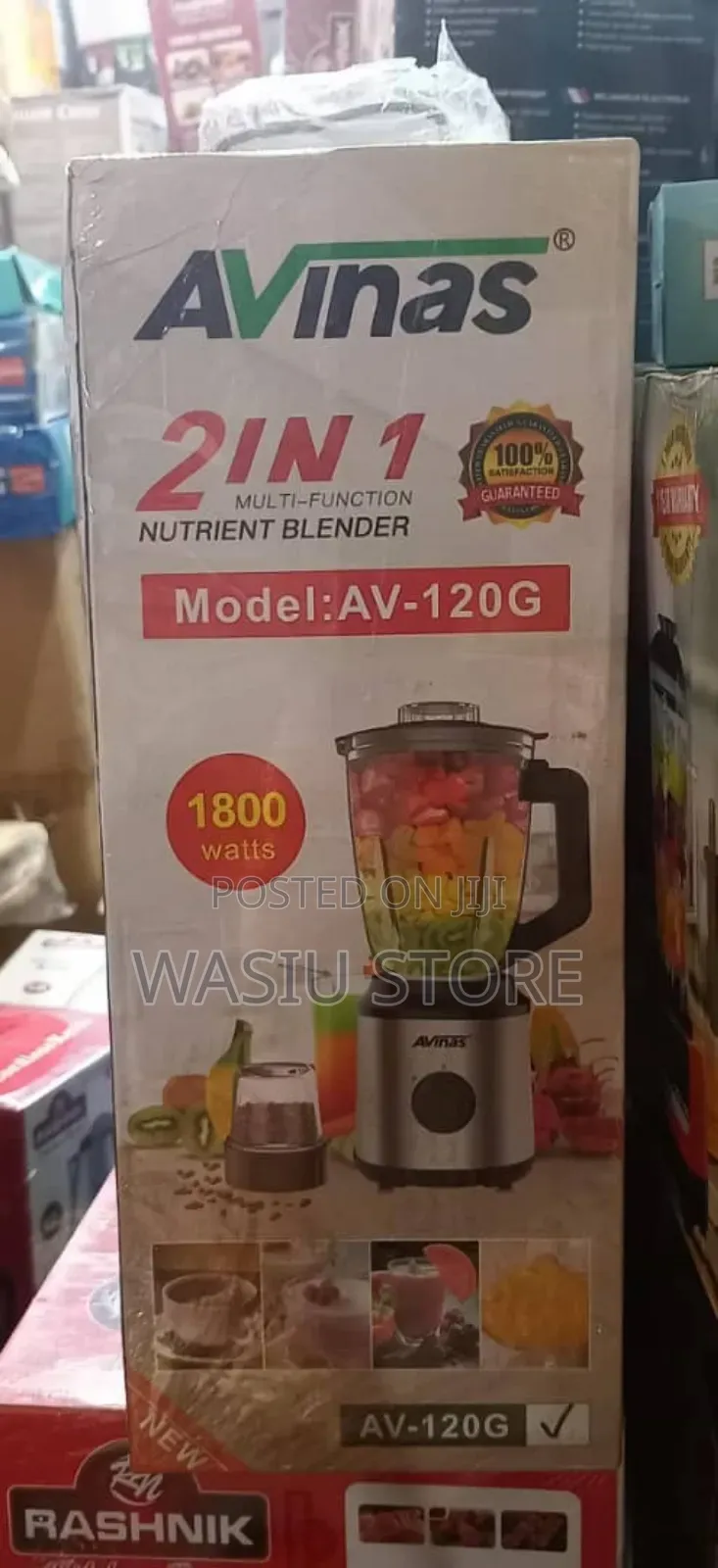 Avinas Av-120g 2-in-1 Multi-Function Nutrient Blender