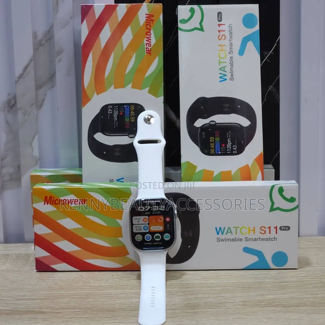 Microwear S11 Pro Smartwatch – Waterproof,With Chatgpt
