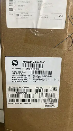 Hp E27m G4 Qhd Ips Monitor