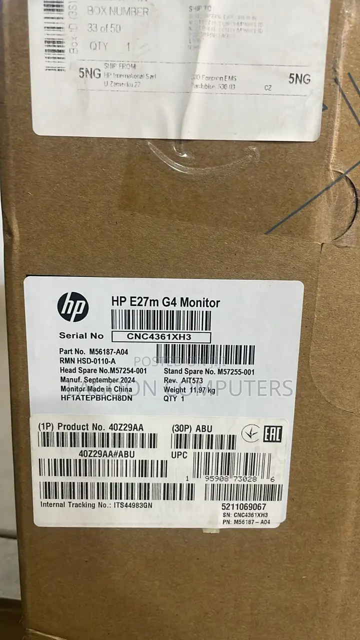 Hp E27m G4 Qhd Ips Monitor