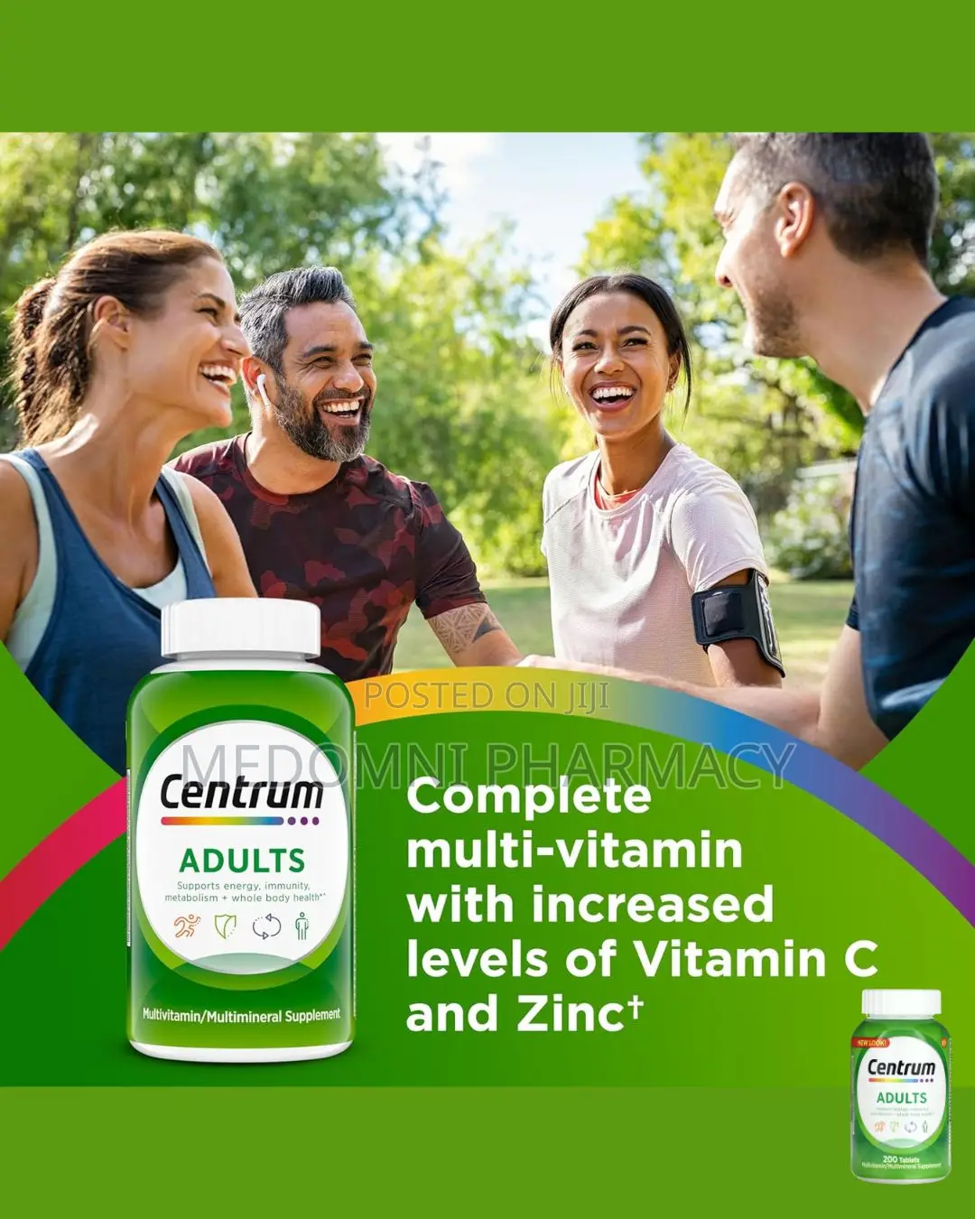 Centrum Adults Multivitamin – 200 Tablets