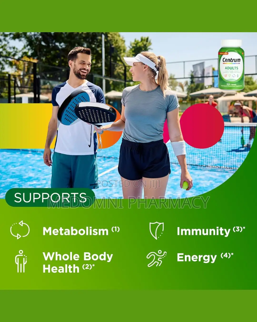 Centrum Adults Multivitamin – 200 Tablets