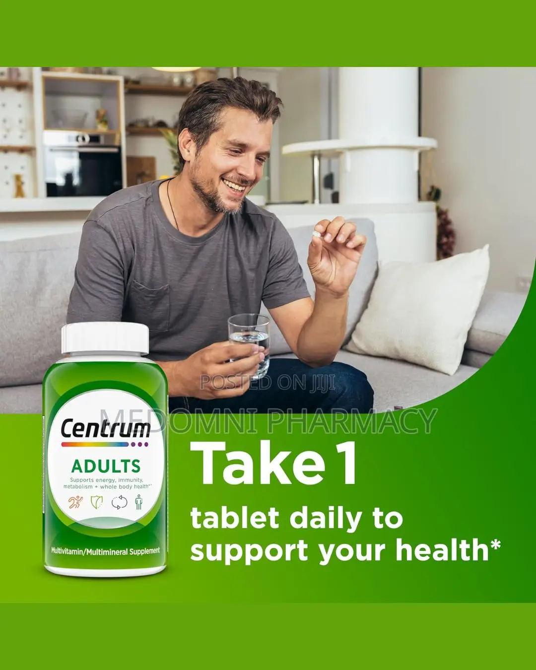 Centrum Adults Multivitamin – 200 Tablets