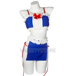 Sexy Two Pieces Roleplay Maid Lingerie Cosplay Costumes