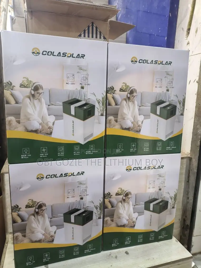 1kwh Cola Solar Power Station Is Available.