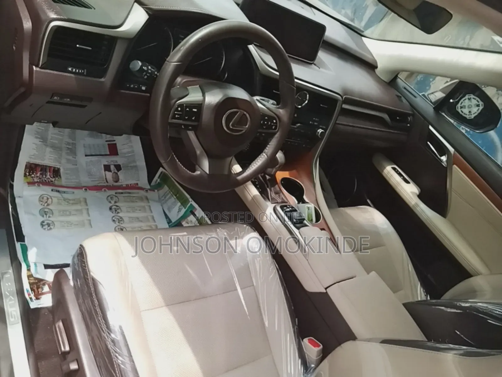 Lexus RX 350 AWD 2016 Gold
