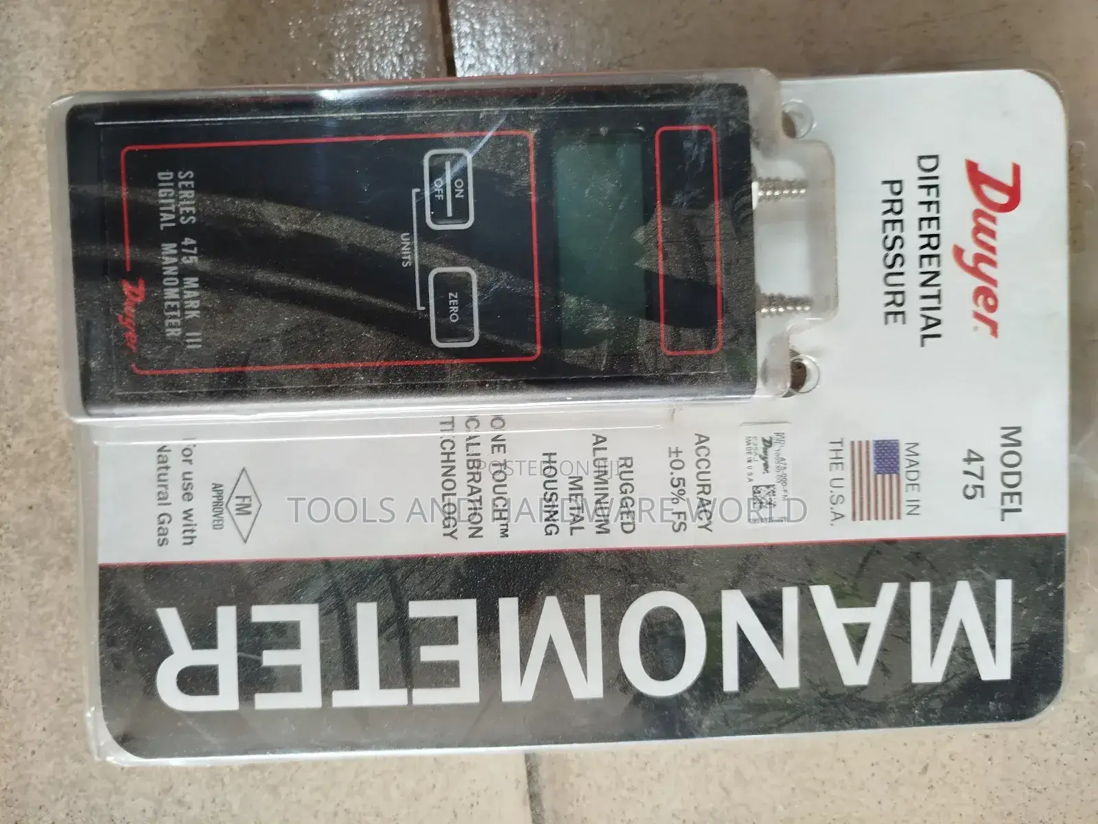 Differential Pressure Manometer