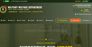 Buy a Professional Military Welfare Website Script