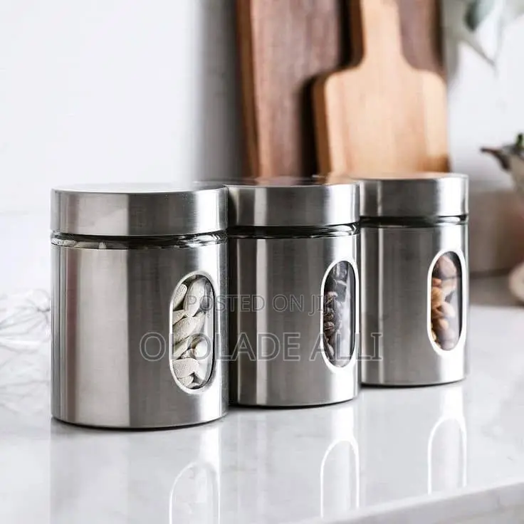 3 Pieces Stainless Spice Rack