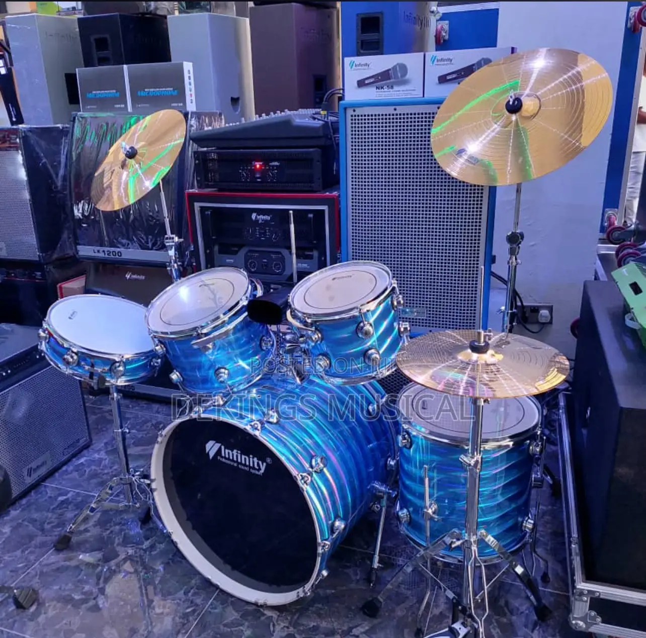 Infinity 5 Piece Drum Sets