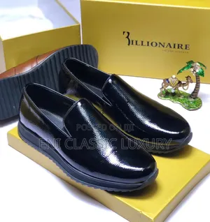 High Quality Luxury Men's Flat Shoes Billionaire Well Branded Package