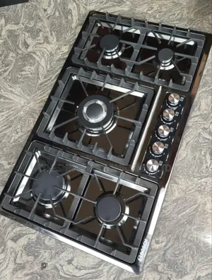 Original High Quality Bosch Black Stainless Steel Built-in Gas Cooker