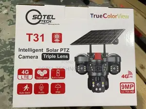 3 Lens 4g Solar Cctv Camera – Wireless Outdoor Ptz Security Camera