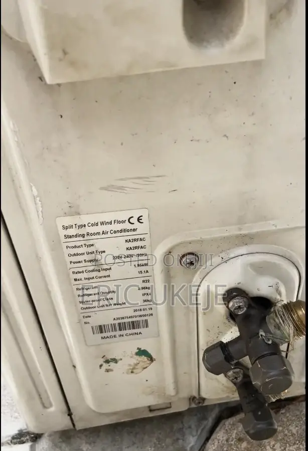 Fully Functioning Used Royal Standing Air Conditioner 2 Tons