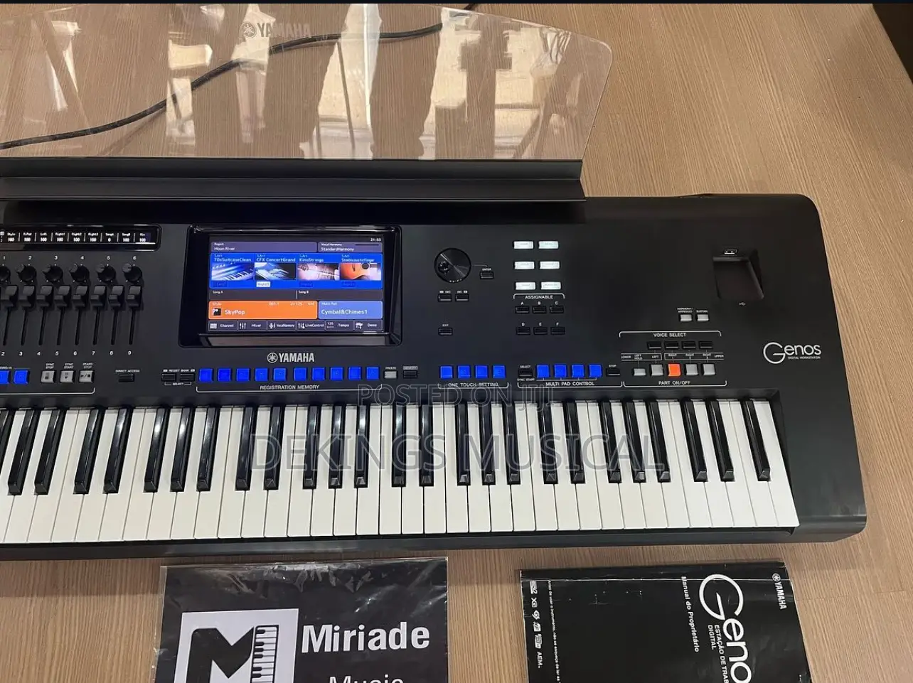 Yamaha Genos2 76-Key Arranger Workstation