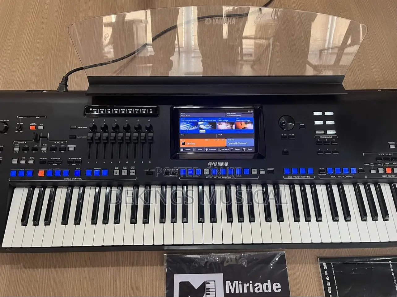 Yamaha Genos2 76-Key Arranger Workstation