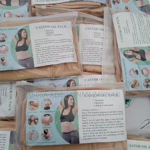 Castor Oil Wrap for Tummy, Breast,Neck