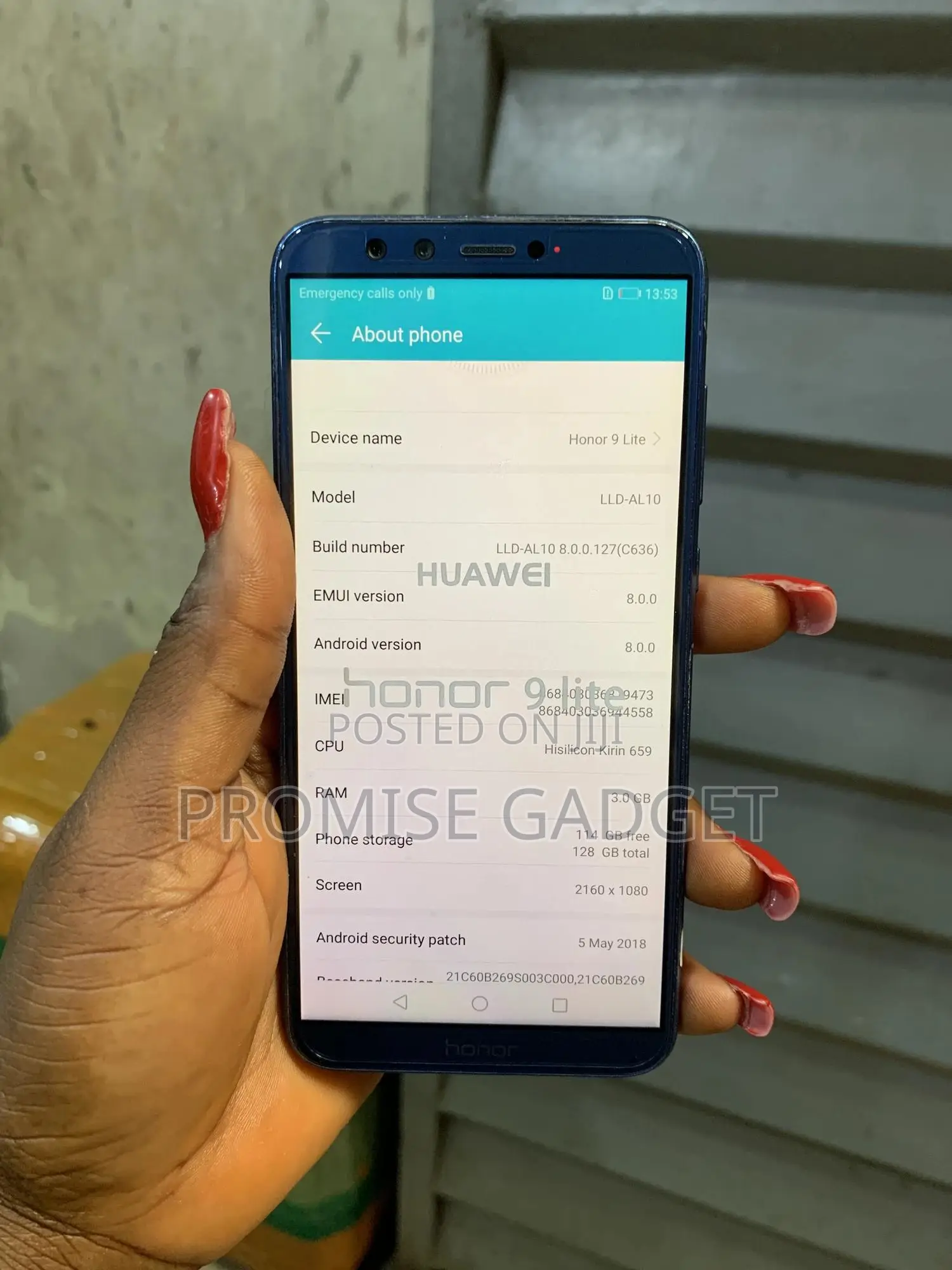 Honor 9 Lite 64 GB Blue