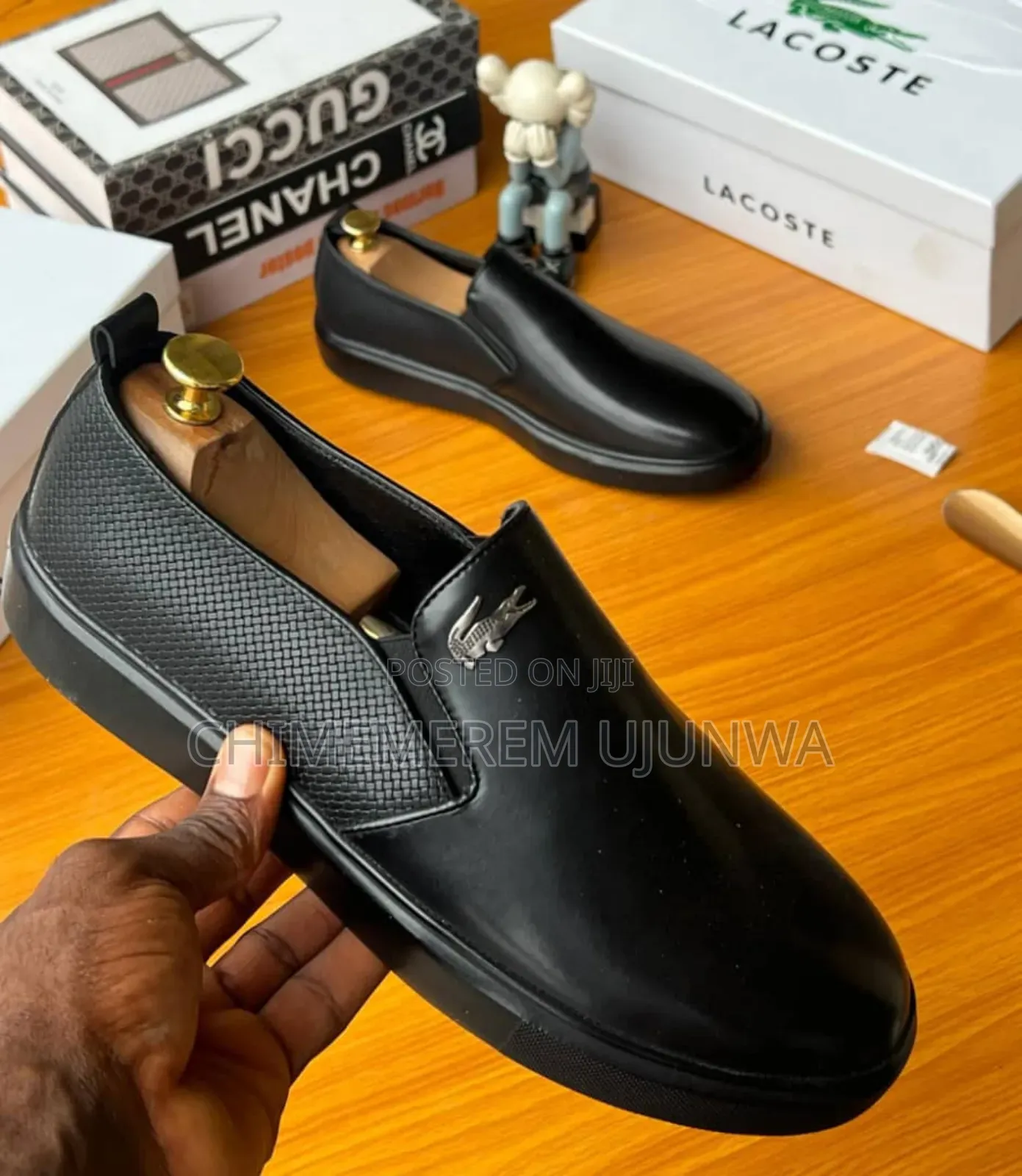 Quality All Black Lacoste