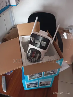 Solar Ptz Dual Lens Camera