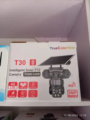 Triple Lens 4g Solar Camera