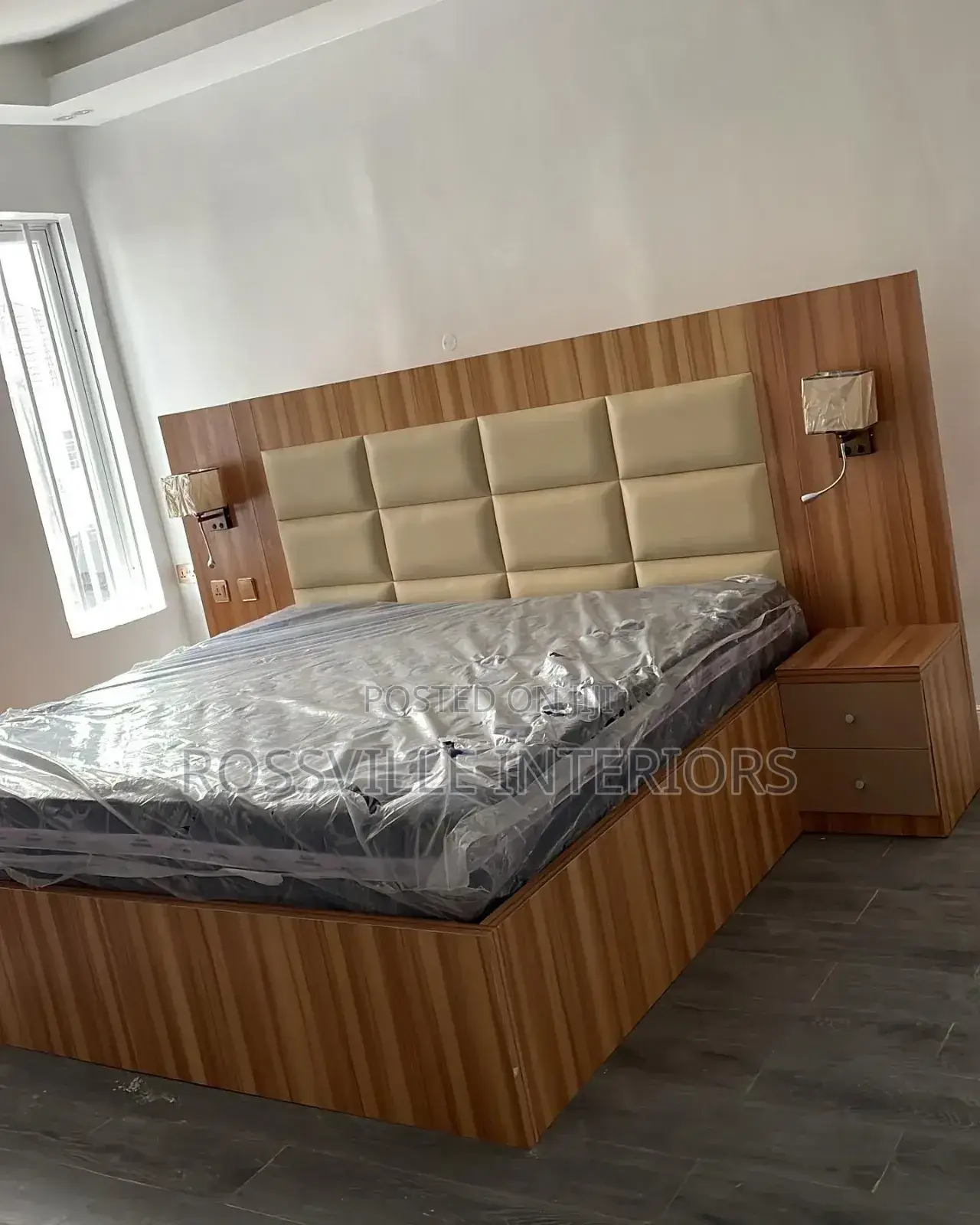 6ft by 6ft Bedframe With Lights