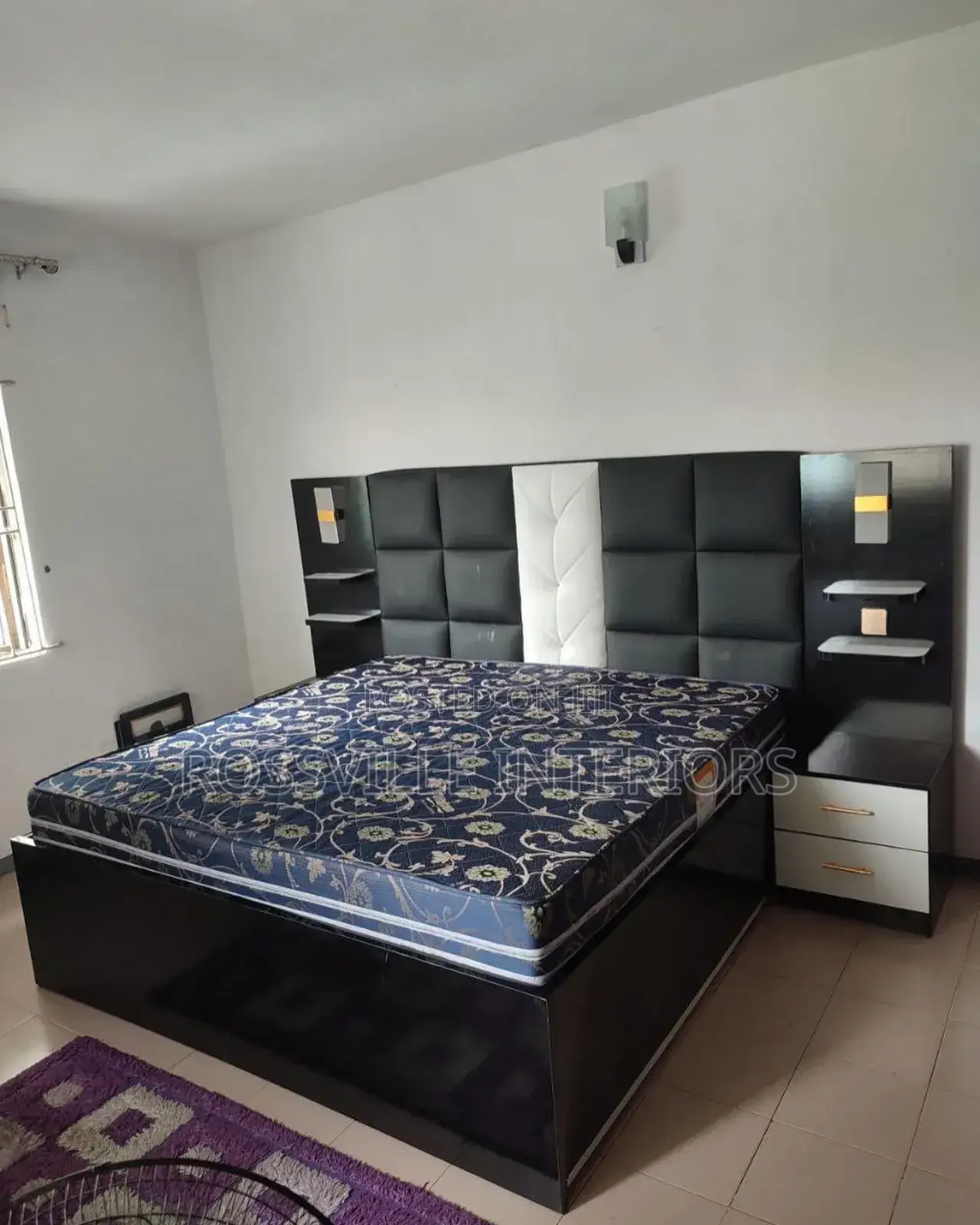 6ft by 6ft Bedframe With Lights